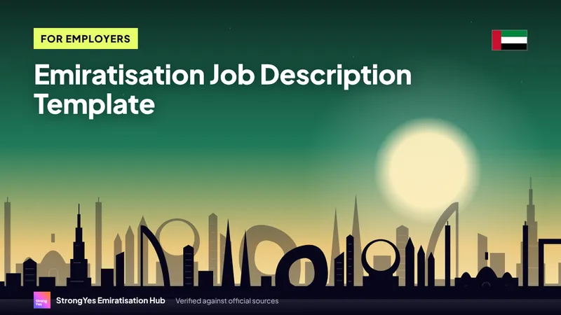 Emiratisation Job Description Template: Free, for Skilled Roles